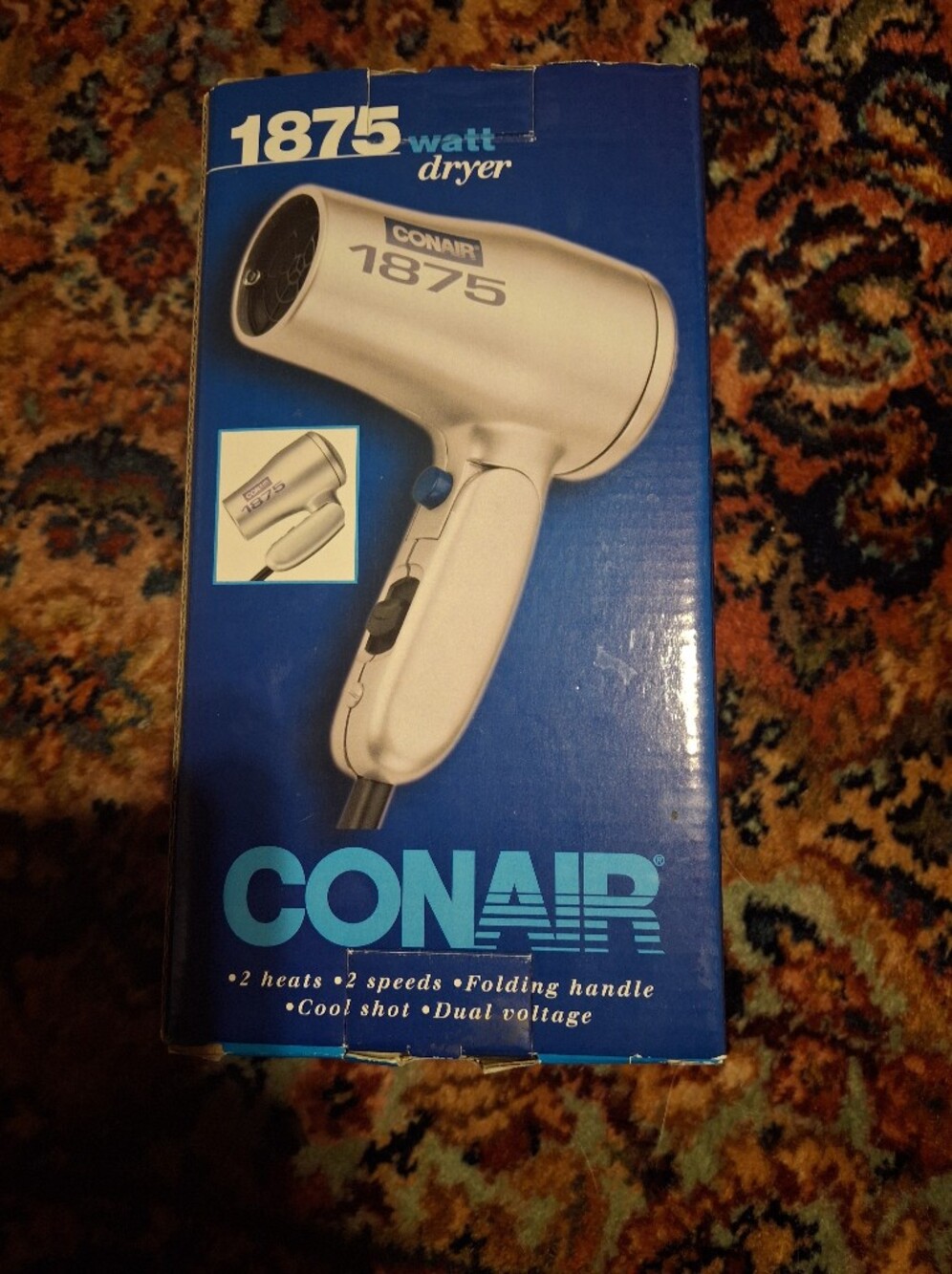 Conair Compact Hair Dryer in Silver